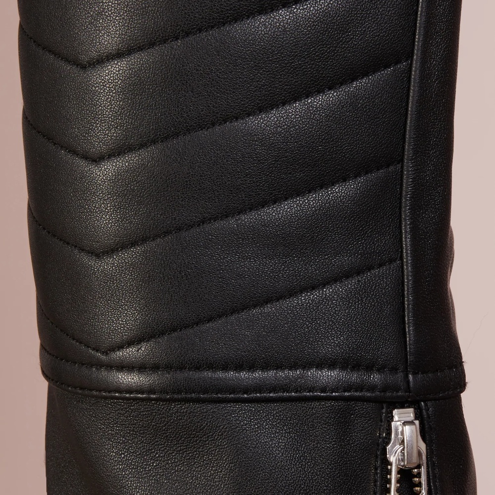 BY MALENE BIRGER black leather trousers - Picture 5 of 5